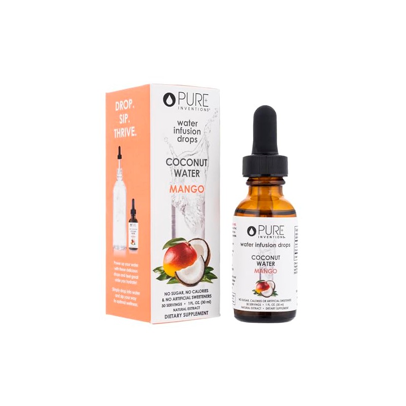 Pure Inventions Coconut Water - Mango Coconut - Water Enhancer