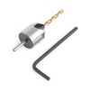 Countersink Drill Set, Woodworking Countersunk Drill Bit Titanium Coated HSS