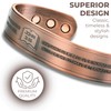 Willis Judd JESUS Men's Pure Copper Magnetic Therapy Adjustable Bracelet