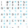 MAC ENGLISH-THAI KEYBOARD STICKERS ON WHITE BACKGROUND