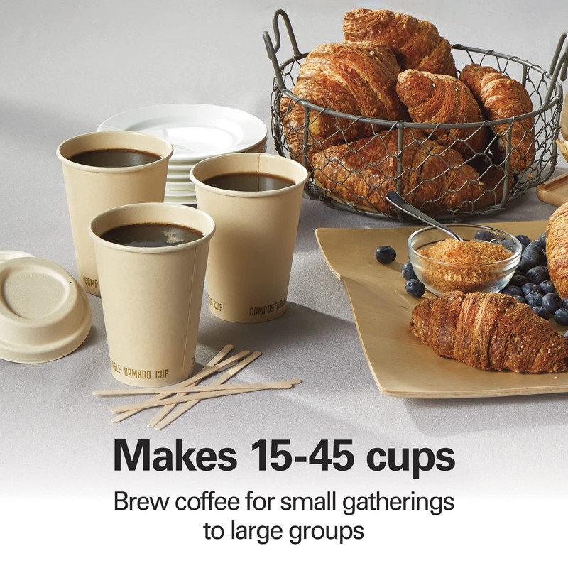 Hamilton Beach 45 Cup Coffee Urn and Hot Beverage Dispenser,