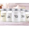Pantry Organization Labels, Pantry Labels for Jars Containers Set of