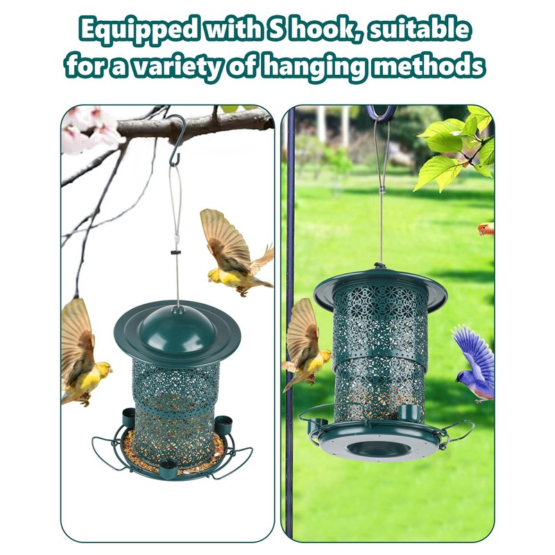 Extra-Large Bird Feeders for Outdoors Hanging, Large Bird Feeders for
