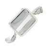 Clear Shoulder Bag PVC Zippered Waterproof Stadium Approved Purse for
