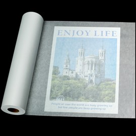 Hanqing Tracing Paper Roll 30cm x 50m, White Translucent Sketching Paper for Tracing, Drawing, Sewing Pattern, Sketching