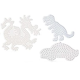 Hama Midi Ironing Beads 3 Pin Plates in Bag 5 mm Various Designs