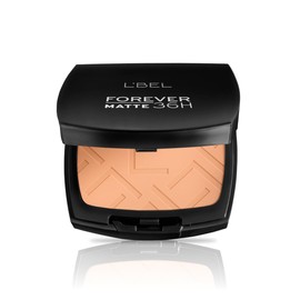 L’Bel Forever Matte Polvos Compactos 9g – Polvo Facial Matificante de Larga Duración 36H, Control de Brillo y Poros, Ideal para Piel Grasa (Beige 220)