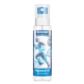 MgSport Magnesium Oil Spray 8.5 fl oz - Pure Topical Magnesium for Feet and Muscle Recovery - Dead Sea Formula for Sleep Support and Cramp Relief - 1,400 Sprays