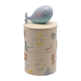 Widdle Gifts Baby First Tooth/Curl Stackable Trinket Boxes - Sea Animals 3953