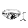 Timeless Yin and Yang Cobra Symbol Sterling Silver Ring (6)