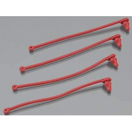Traxxas 5752 Red Spartan Body Clip Retainers (set of 4)