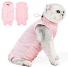 Cat Recovery Suit Cat Onesie for Cats After Surgery, Breathable