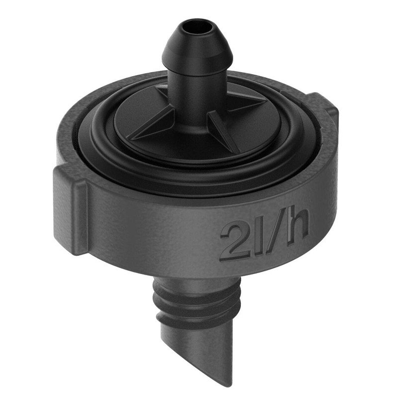 Gardena Micro-Drip System Row Dripper 2 l/h, Pressure Regulating: End