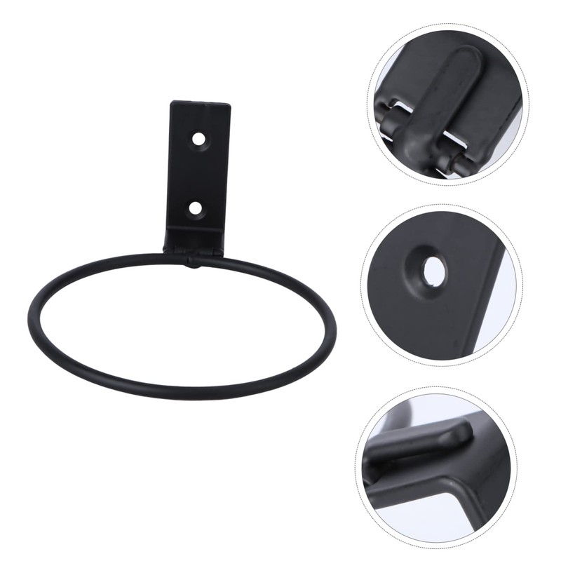 CIYODO 3pcs Wall Mounted Flower Pot Holder Durable Metal Iron