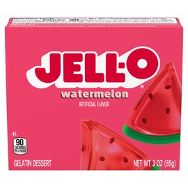 Jell-O Watermelon, Gelatin Dessert