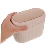 Ipetboom Hanging Car Trash Can with Lid Small Plastic Vehicle