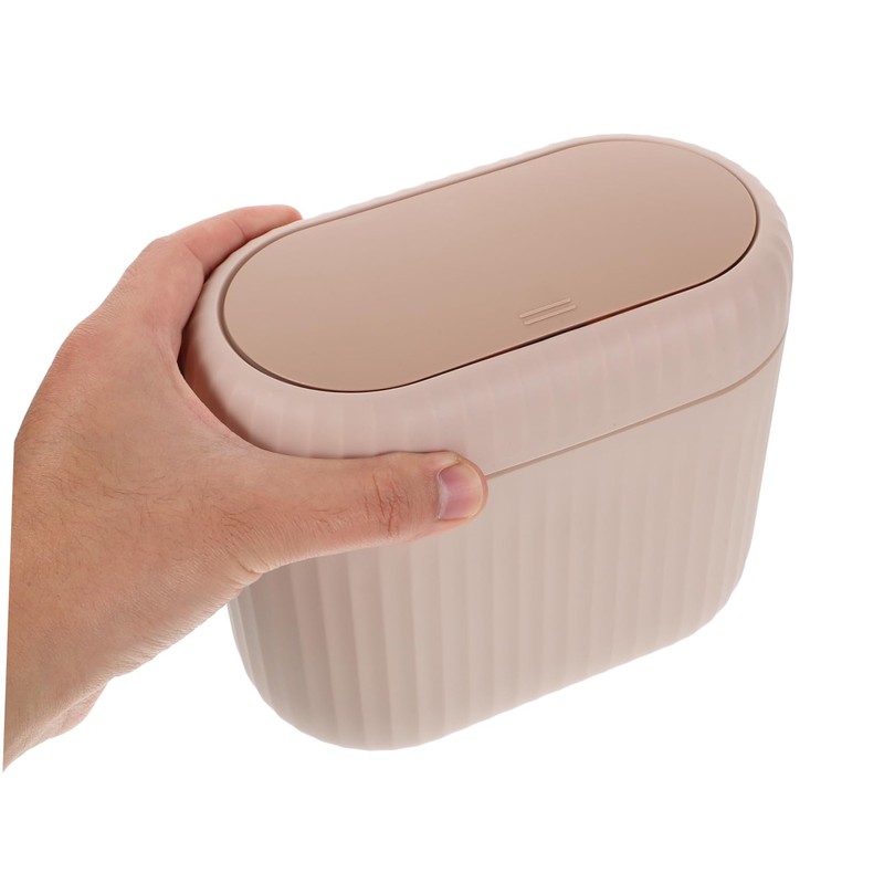 Ipetboom Hanging Car Trash Can with Lid Small Plastic Vehicle