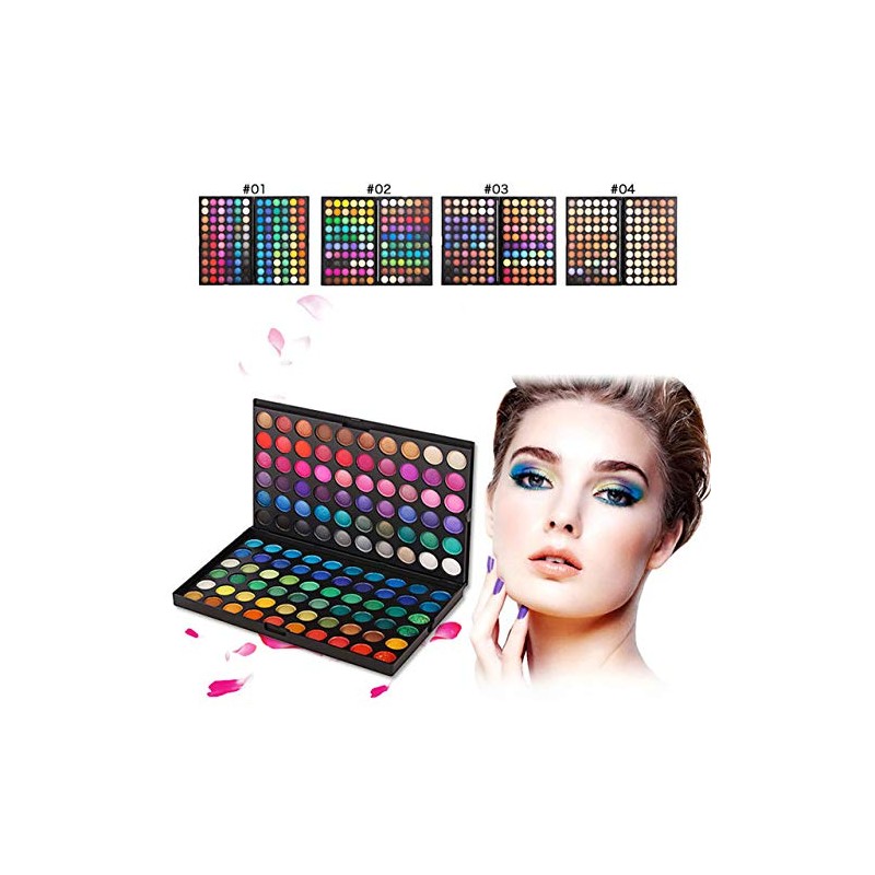 Pure Vie Professional 120 Colors EyeShadow Palette Makeup Contouring Kit