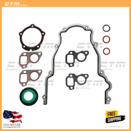 Aftermarket (Sold by CTM Auto) Timing Chain Cover Water Pump Gaskets & Main Seal For GM LS1 4.8L 5.3L 5.7L