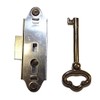 GRANDFATHER CLOCK DOOR LOCK & KEY SET NARROW NEW RIDGEWAY
