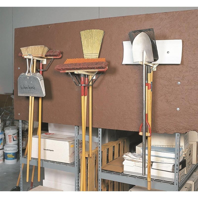 Gempler's Extra Long Tool Rack for Shovels, Spades, Rakes, and