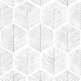 MelunMer Grey Modern Peel and Stick Wallpaper Boho Removable Wallpaper for Bedroom Contact Paper for Cabinets/Drawers Self Adhesive Wallpaper Geometric Wallpaper for Bathroom Gray/White 17.3''×78.8''