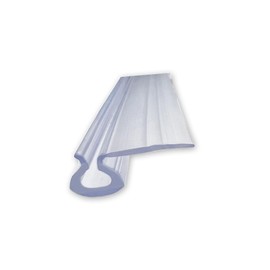 Gordon Glass® Polycarbonate Seal/Splash Guard for Frameless Shower Door Pivot Hinges - 4 Inches Long