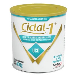 Suplemento Alimenticio Migh CICLAL para Metabolismo, Polvo Sin Sabor, 400g
