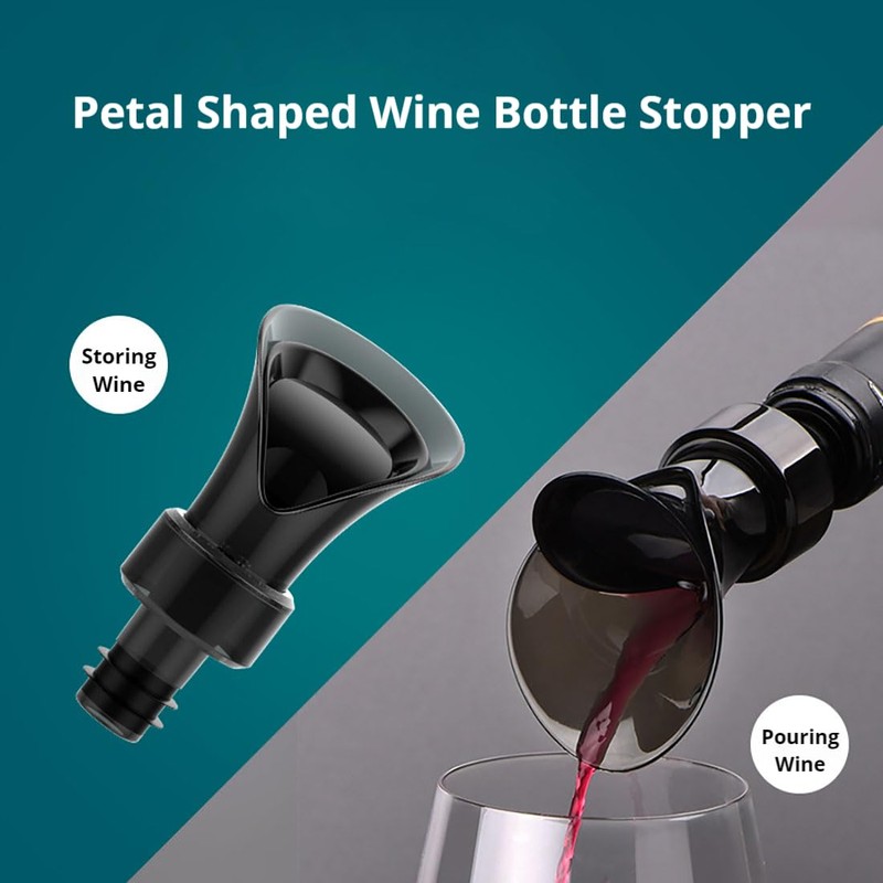 Wine Pourer - 2 paquetes de boquilla de aireador de