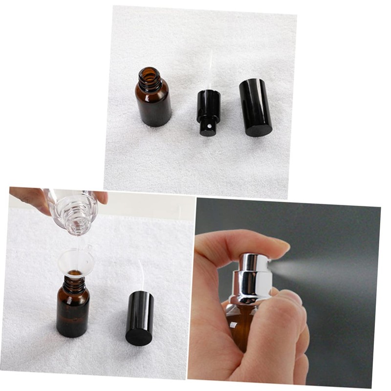 IWOWHERO Lotion Bottle Set Pump 6pcs Portable Travel Bottles for