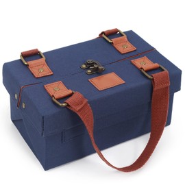 Travel Cosmetic Bag, Women's Large Capacity Foldable Cosmetic Bag, Portable Hand-Held PU Toiletry Bag with Mesh Pocket and Handle, Open Flat Design for Easy Access, Gym/Travel Waterproof Storage Bag