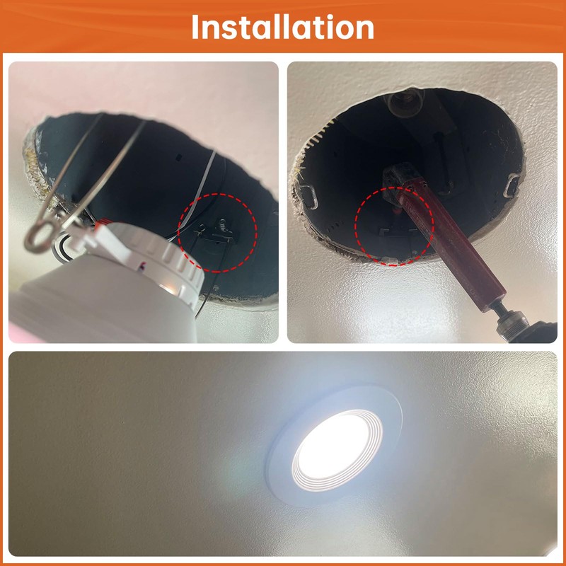 34 PCS Recessed Light Clip Kit for Retrofitting Recessed Light