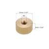 QUARKZMAN Knurled Nuts 4 Pieces M4 x D12 mm x