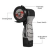 Cordless Angle Grinder 7000RPM Electric Grinding Tool Mini Grinder with