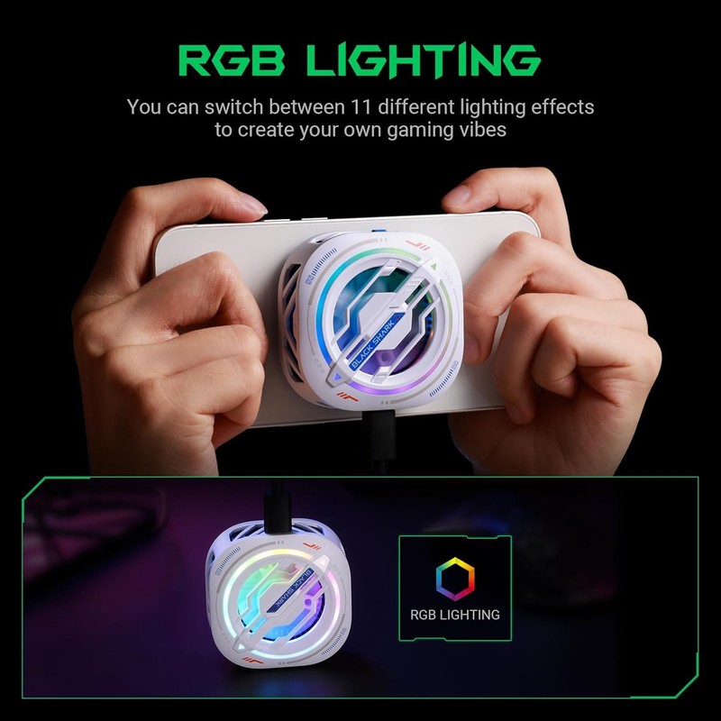 Black Shark Smart Phone Cooler, Smartphone Cooling Fan, Peltier Element,