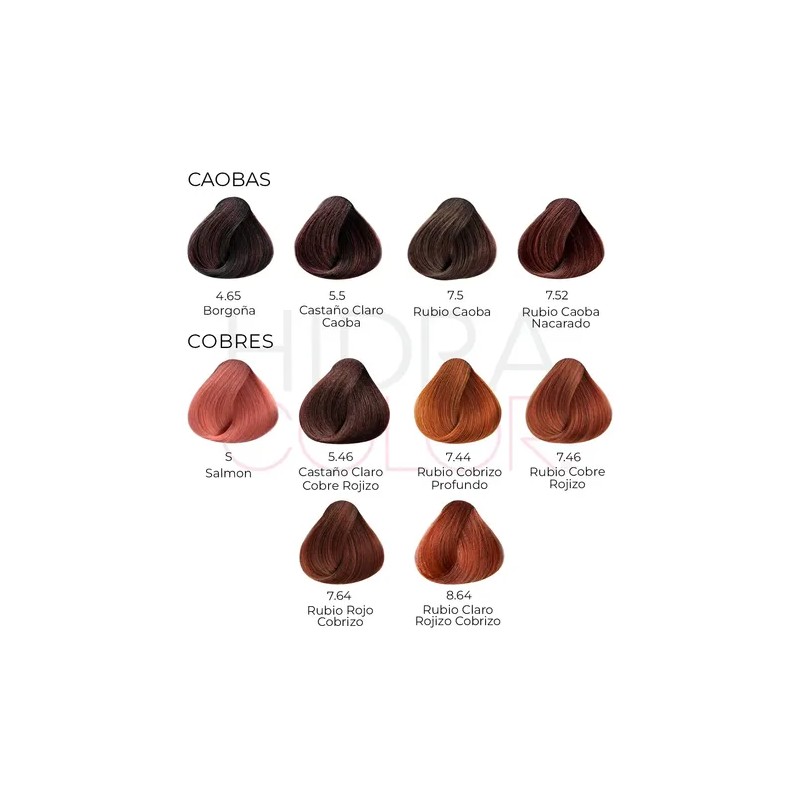 Tinte Para Cabello Hidracolor Naturales 90 Ml + Peróxido