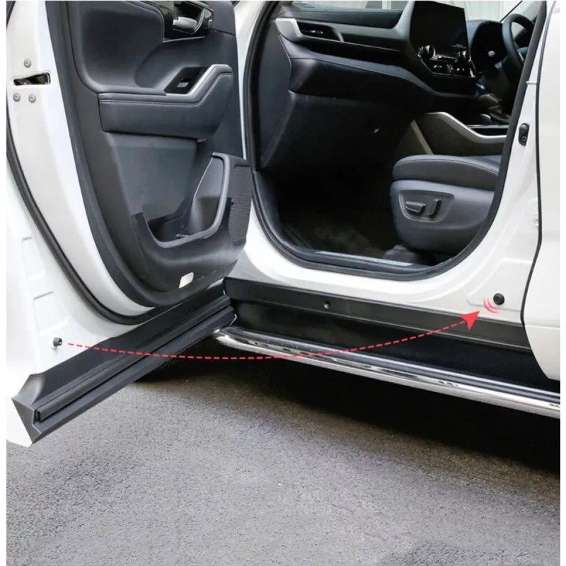 Estuchelandia Amortiguador Puerta Goma Silenciador Ruido Puerta Automotriz
