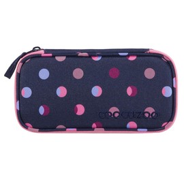 coocazoo Pencil Case, Compass Compartment, Triangle Compartment, Timetable Compartment, Removable Pen Holder, Additional Zip Pocket, from 3rd Class, Reflective Moons, Trendy