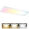AIKVSXER 1x4 LED Flat Panel Light Surface Mount Ceiling Light,
