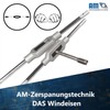 AM-Zerspanungstechnik Tap Wrench, Adjustable Pro Tap Wrench for Taps, Choice