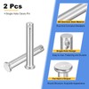 sourcing map 2Pcs 3/8" x 2-3/8" Single Hole Clevis Pins,