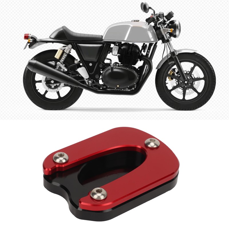 Motorcycle Kickstand Pad Aluminium Alloy Sidestand Foot Rest Replacement for