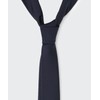 Musinsa Standard Silk Slim Solid Tie [Dark Navy]