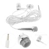 Kisangel Professional Mini Phone Microphone Portable Vocal Microphone for Singing