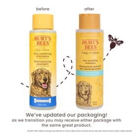 Burt's Bees for Pets Itch Soothing Shampoo with Honeysuckle, 95% Natural Origin Formulas, Dog Shampoo for Itchy Dogs, Dog Shampoo Itchy Skin Relief, 16 oz