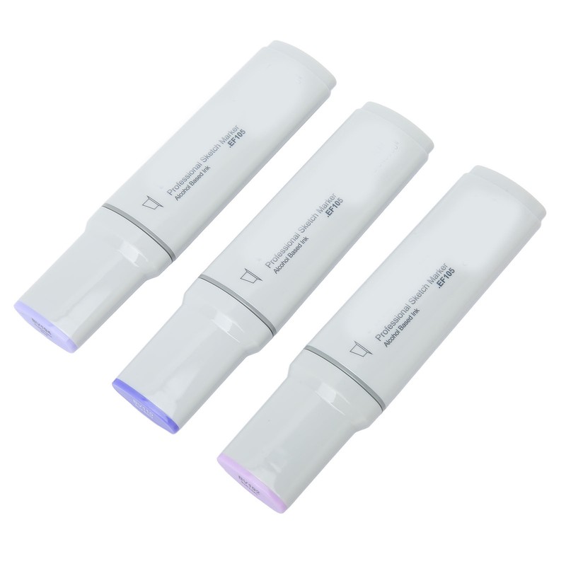 3pcs Jumbo Markers Professional DIY Large Wide Head Quick Drying