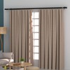 Goowin Double Curtain Rod Holder, 3pcs Brackets Hooks for Living