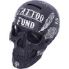Nemesis Now Black and White Traditional Tribal Tattoo Fund Skull