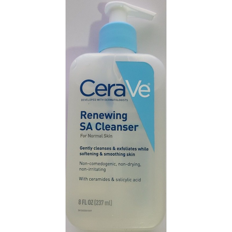 Cerave Renewing Salicylic Acid Cleanser - 8oz