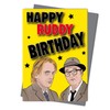 Bottom Inspired Birthday Card - Happy Ruddy Birthday IN42